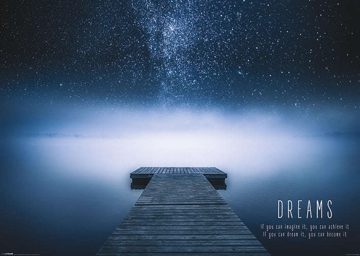 Dreams - Giant Motivational Poster