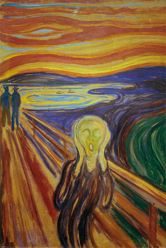 Edvard Munch - The Scream Art Print