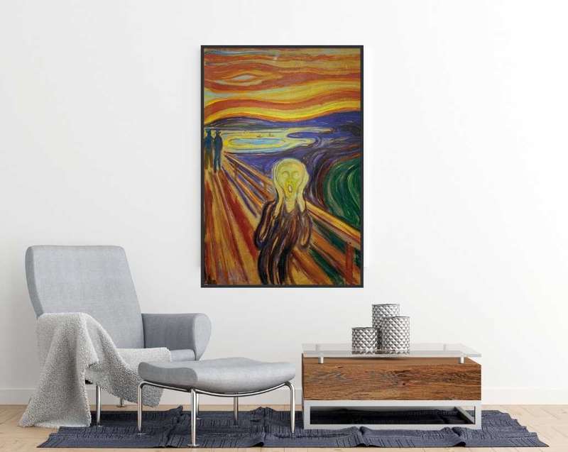 Edvard Munch - The Scream Art Print