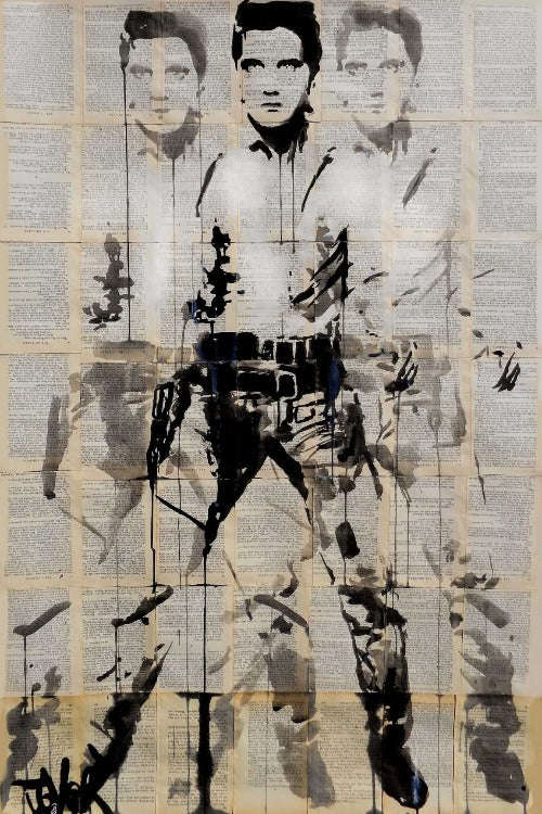 Loui Jover - Elvis after Andy Print