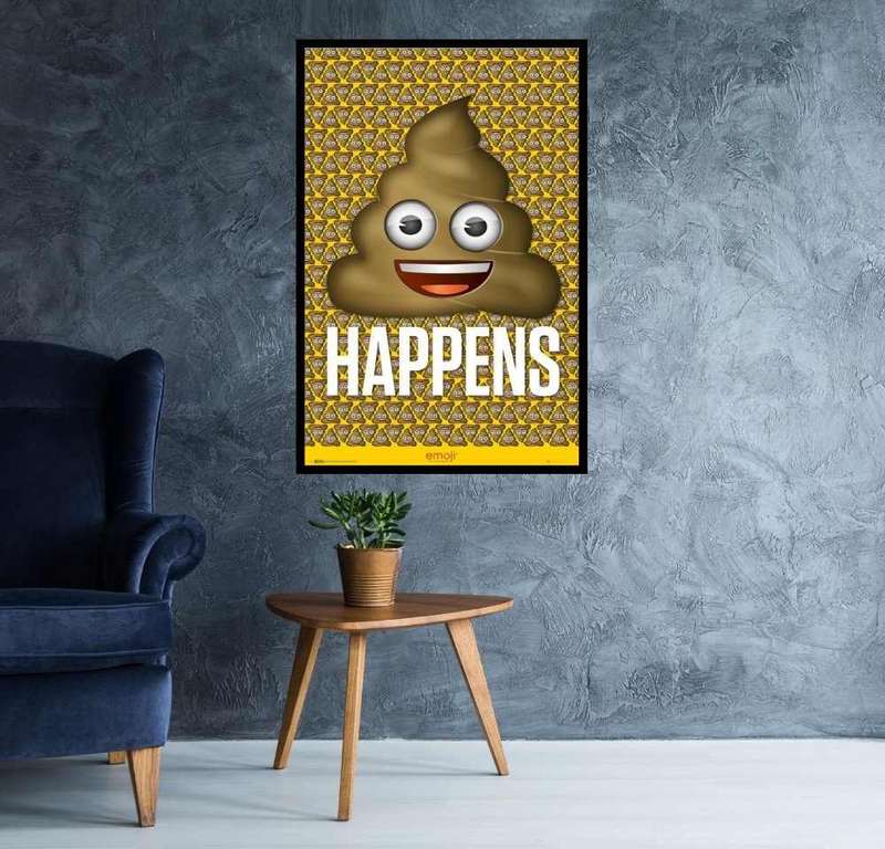 Emoji - Happens Poster