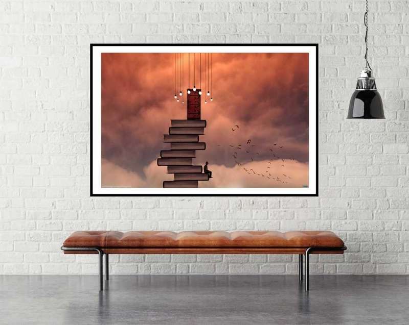 Escale by David Senechal Photographie - Surrealism Art Poster