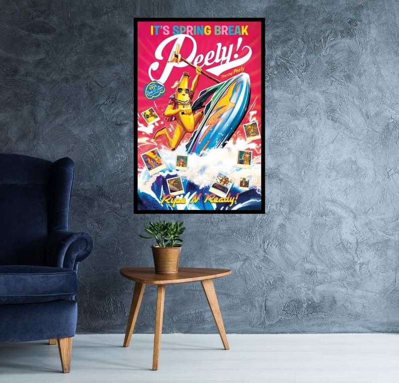 Fortnite - Spring Break Peely Poster