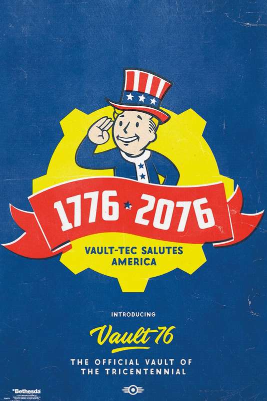 Tricentennial Fallout 76 Poster