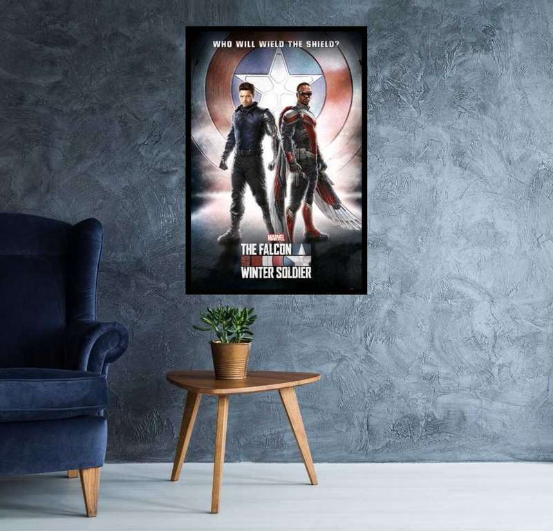 Falcon and The Winter Soldier - Wield the Shield Tv Poster