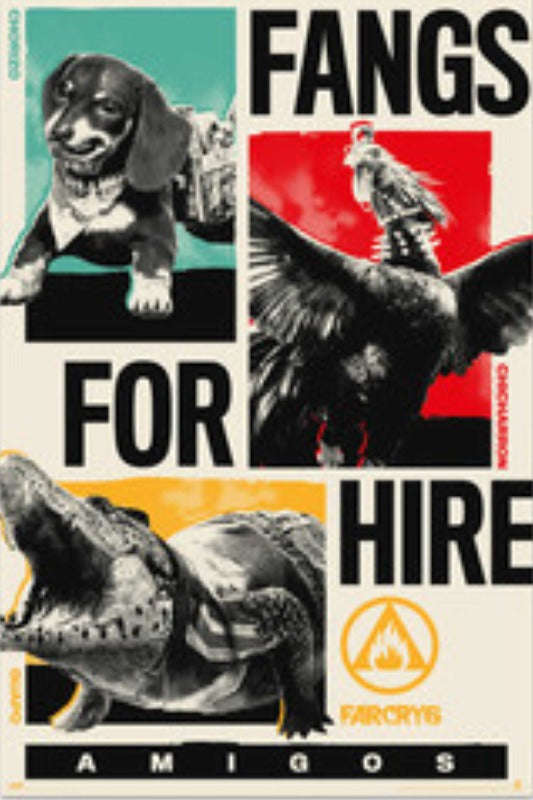 Far Cry 6: Fangs for Hire Poster