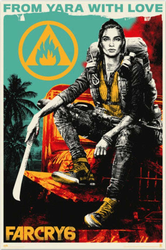 Far Cry 6: Yara With Love Poster - Gaming Poster