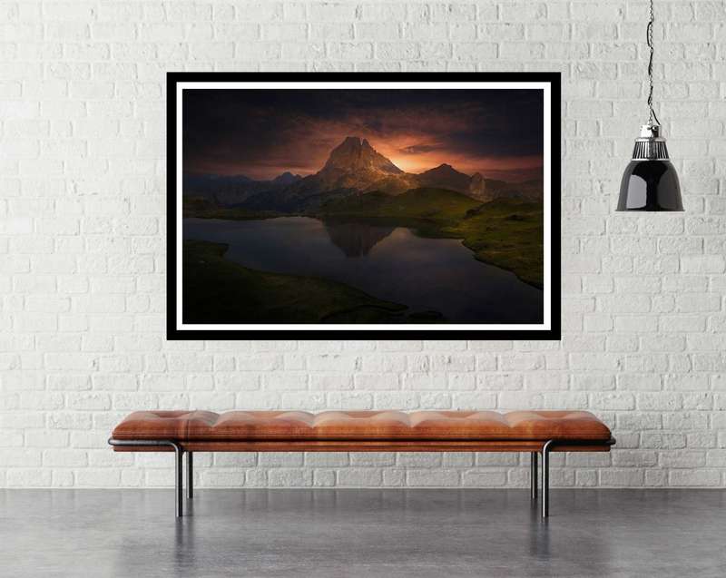 Farewell of the Day by Alenjandro Garcia - Landscape Photography Poster