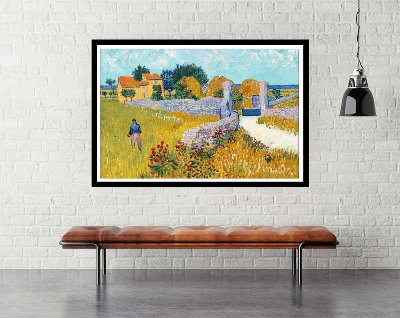 Farmhouse in Provence by Vincent van Gogh - Art Poster