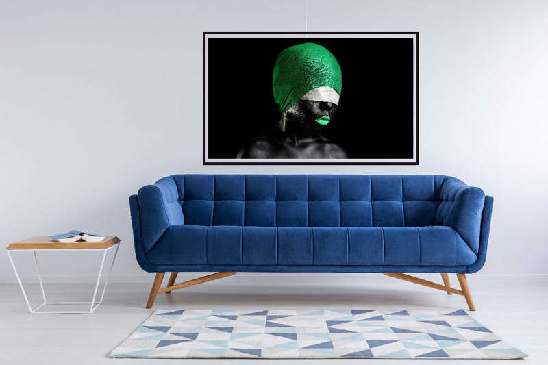 Fear of the Future by Fathi Aldarwish - Portrait Photography poster
