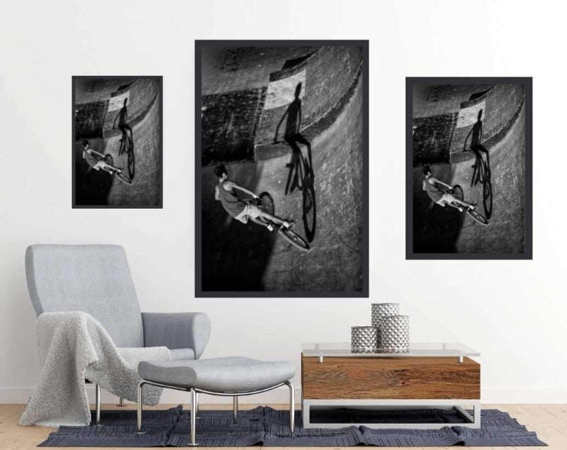 Fighting My Self by Agostinho Teixeira - BMX Sport Poster