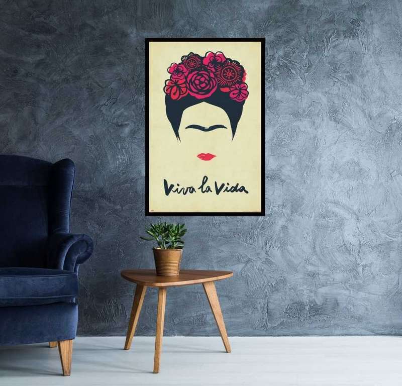 Frida Kahlo - Viva la Vida Painting Art Poster
