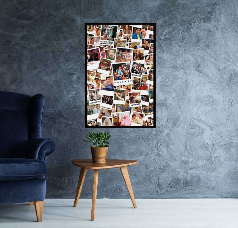 Friends Polaroid Poster