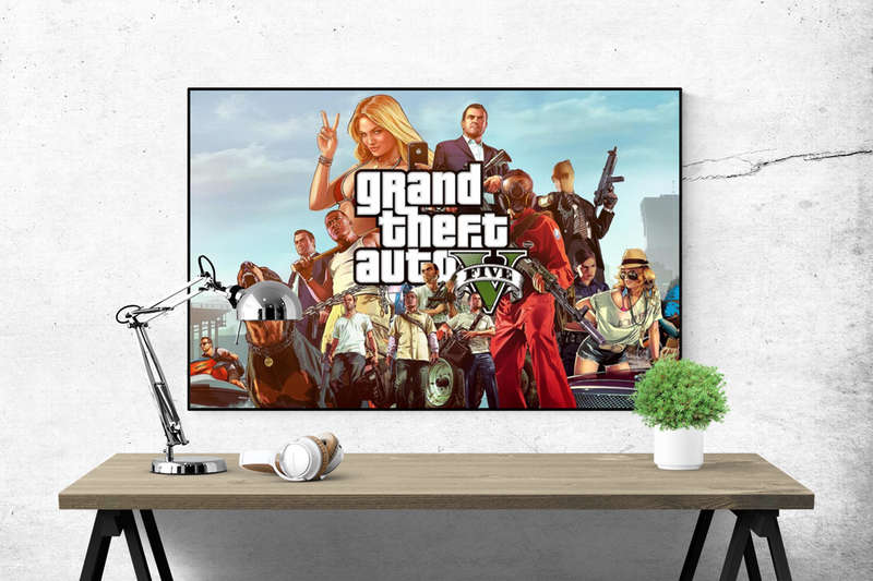 Grand Theft Auto V - Poster - Poster only
