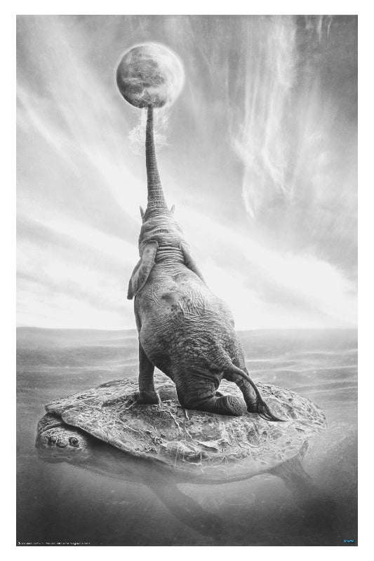 Genesis by Jose Maria Perez - Surrealism Art Poster