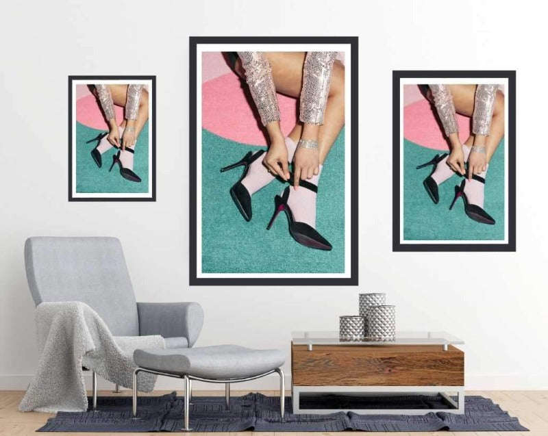 Getting Ready Green  - Fashion Poster
