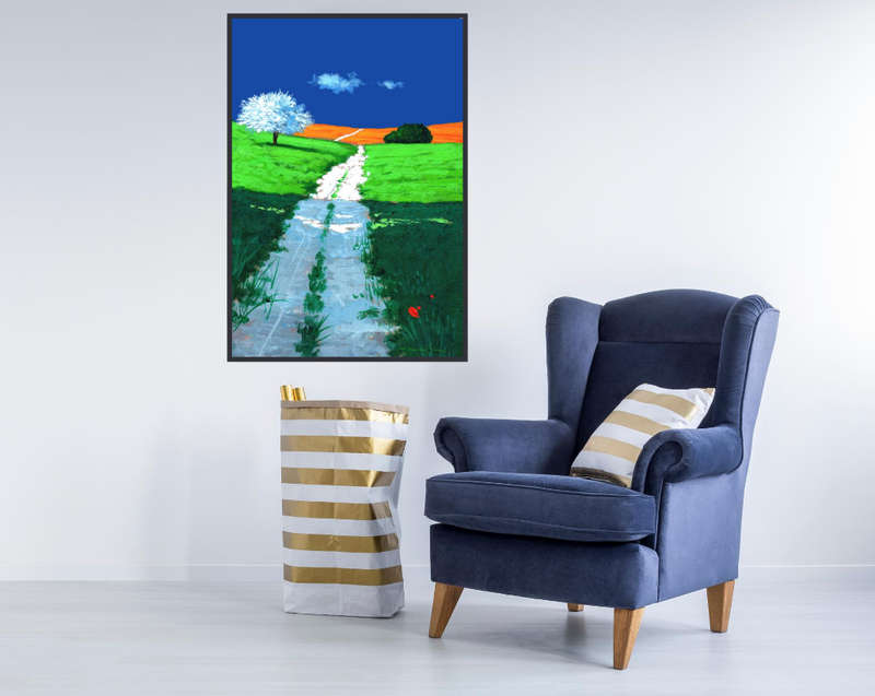 Gio Mondelli - Estate in Toscana Art Print