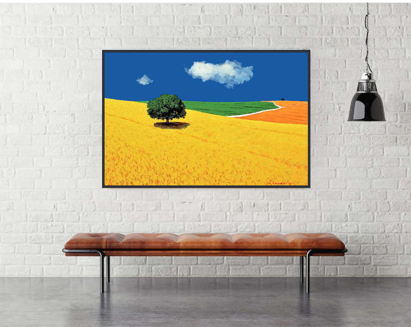 Gio Mondelli - Colline toscane Art Print