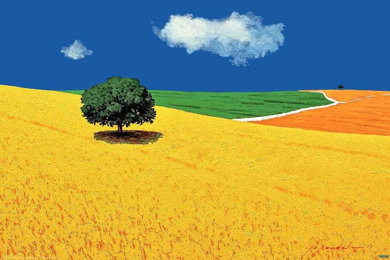 Gio Mondelli - Colline toscane Art Print