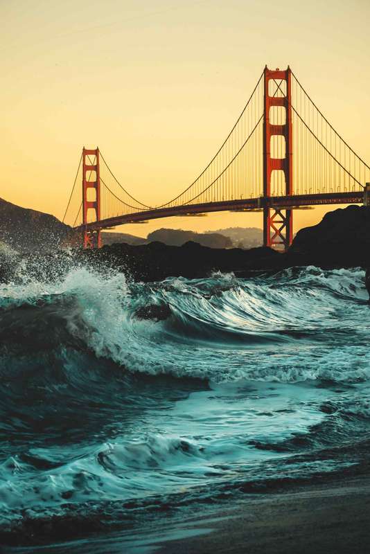 The Golden Gate Bridge - San Francisco Poster