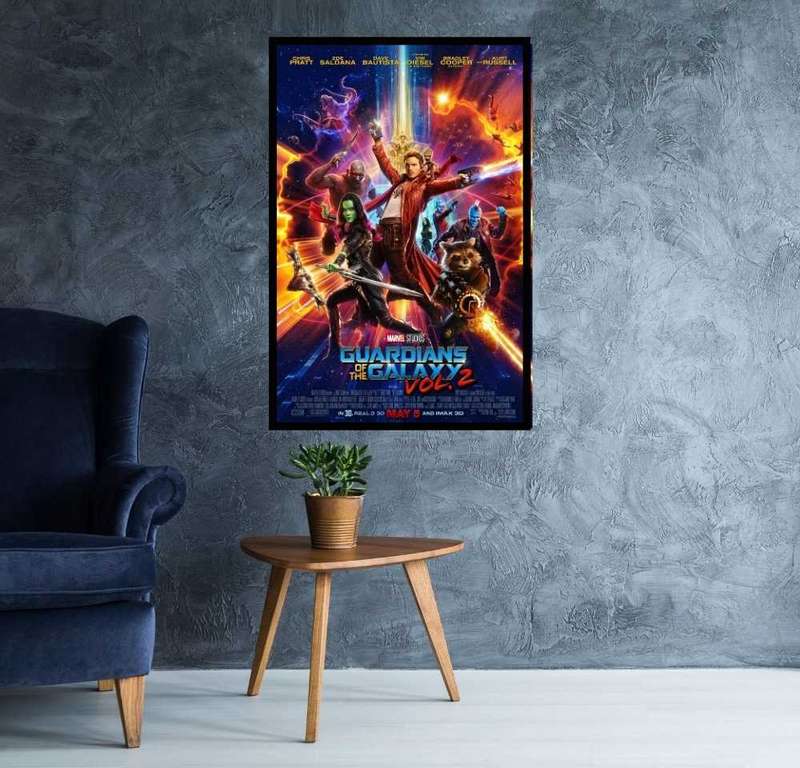 Guardians of the Galaxy Vol 2 (with credits) Poster
