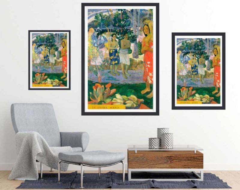 Hail Mary (Ia Orana Maria) by Paul Gauguin - Art Poster