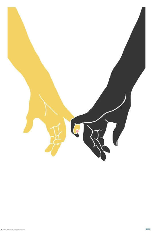 Hands Pinky - Art Poster
