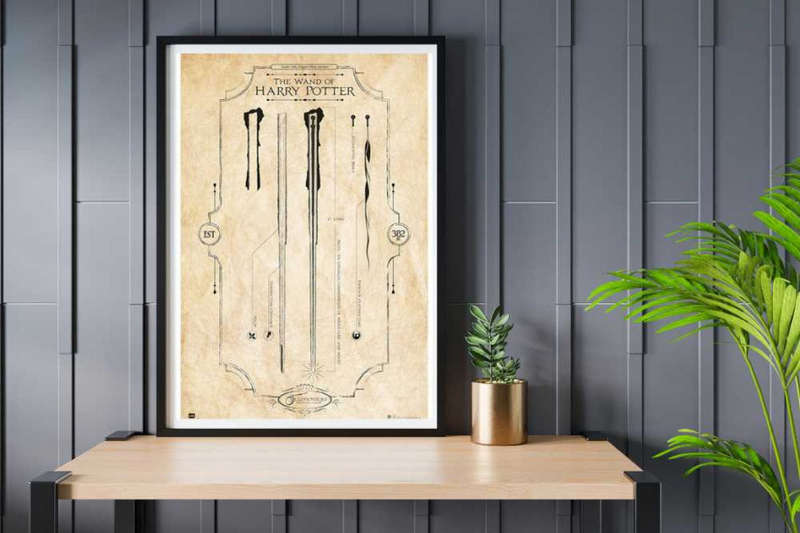 Harry Potter Wand 2 Poster