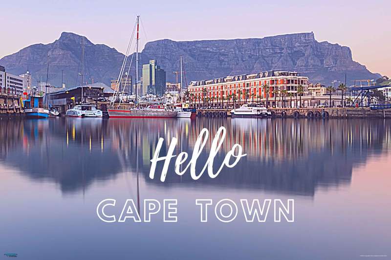 EgoAmo Original - Hello Cape Town Poster