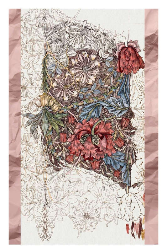 Honeysuckle (1874) William Morris - Art Poster