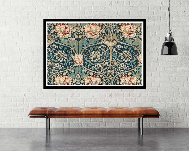 Honeysuckle (1876) William Morris - Art Poster