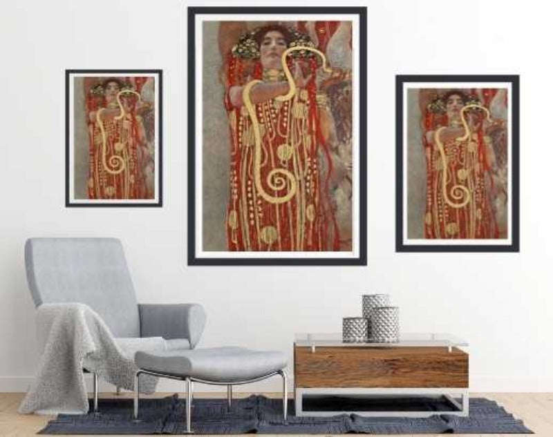 Hygieia (1907) by Gustav Klimt - Art Poster