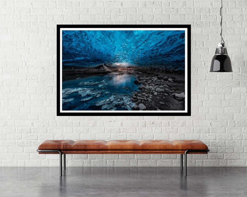 Ice Cave by Javier De La - Landscape Photography poster