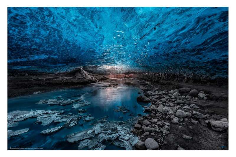 Ice Cave by Javier De La - Landscape Photography poster