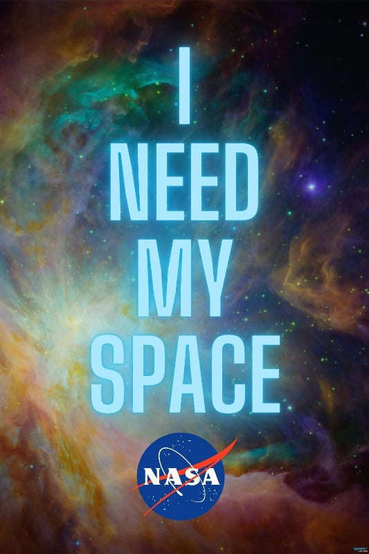 I need my space Poster