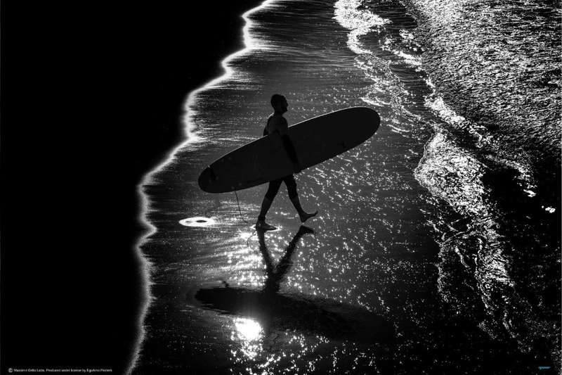 Into the Surf by Massimo Della Latta - Surfing Poster