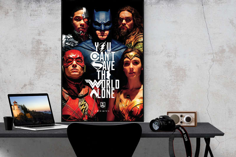 Justice League - Save the World Poster