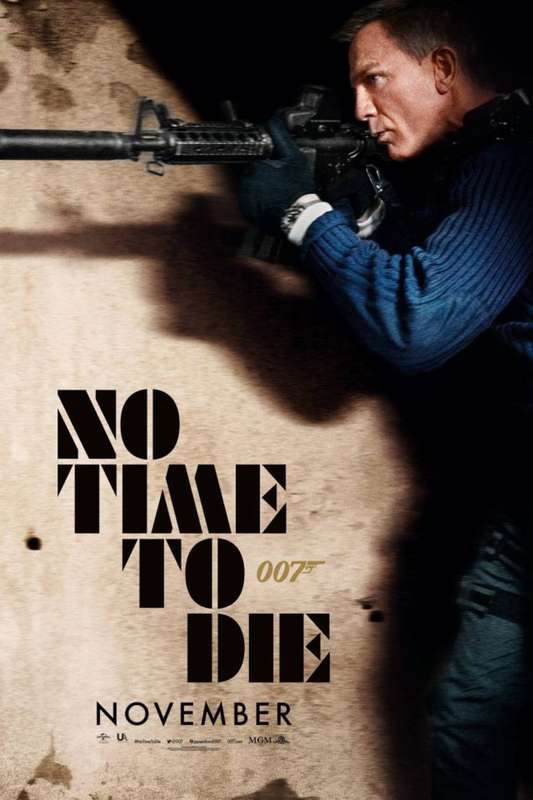 James Bond - No Time to Die Cinema Poster