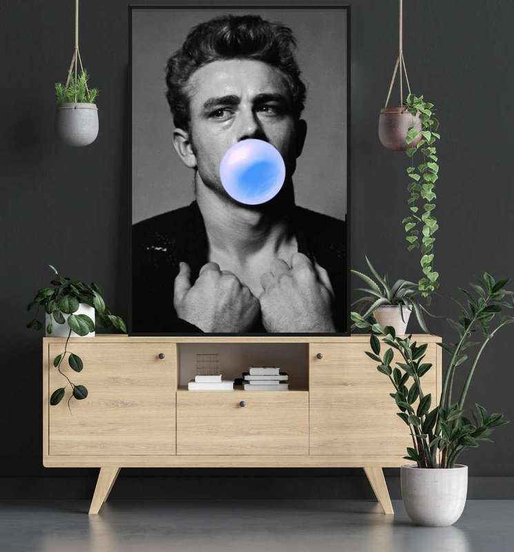 James Dean - Bubblegum Poster