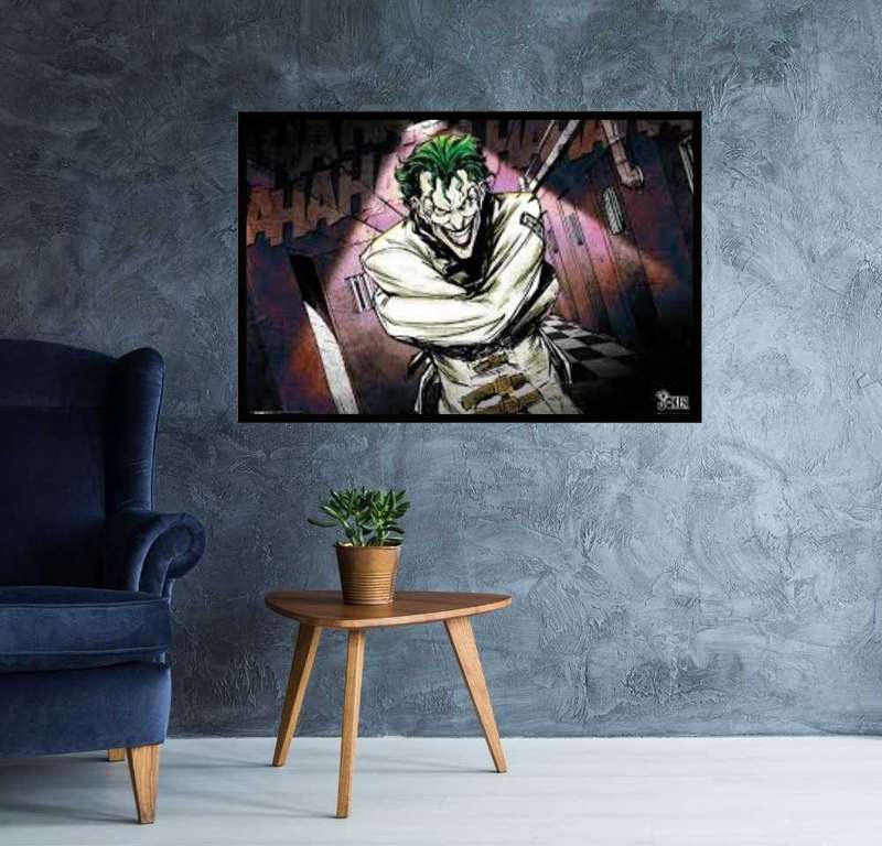 Joker Comic Poster - Asylum