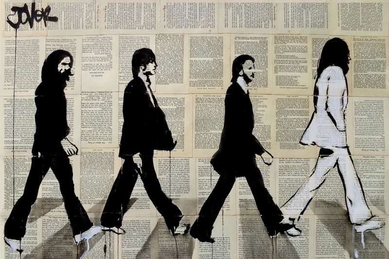Loui Jover - Crossing - 1350 x 900mm