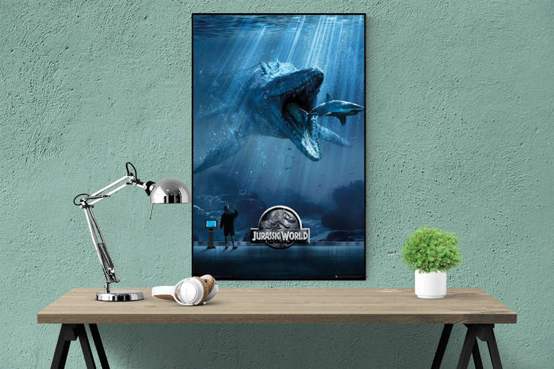 Jurassic World Mosa Poster