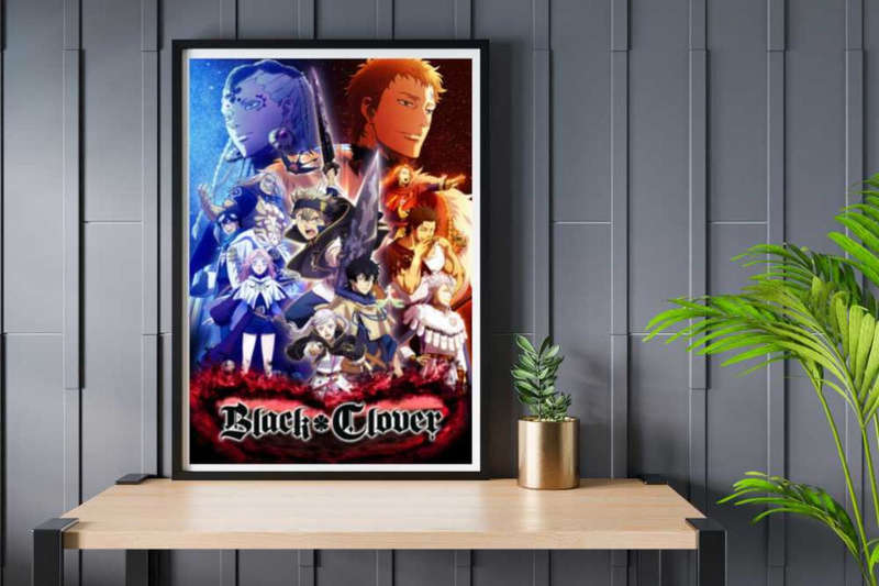 Black Clover: All Characters Anime Poster