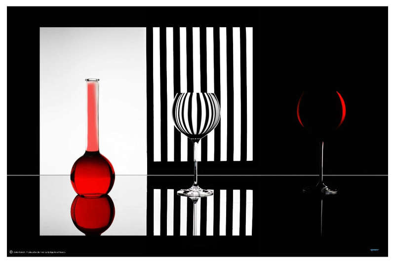 Just Red by Doris Reindl - Photography poster