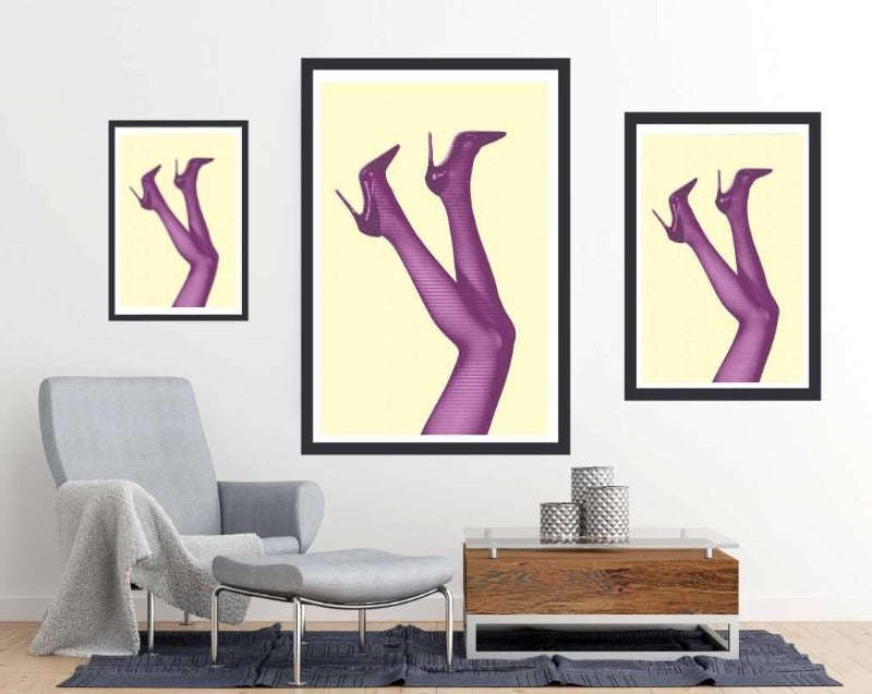 Kick up your heels #05  - Fashion Poster