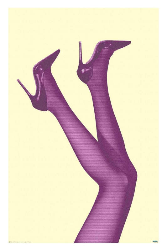 Kick up your heels #05  - Fashion Poster