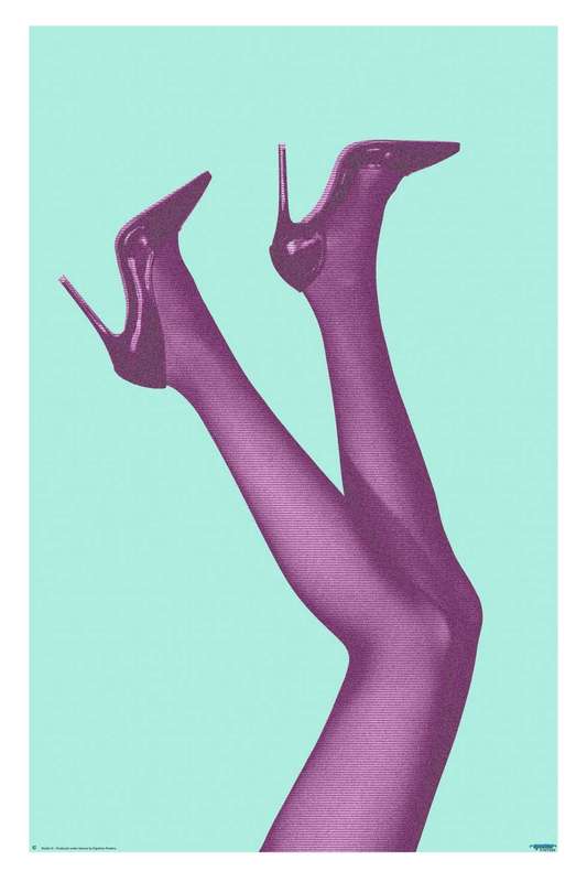 Kick up your heels #06 - Fashion Poster
