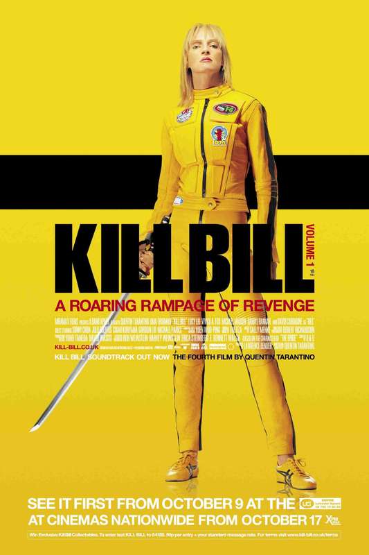 Kill Bill: Vol.1 Poster with Credits