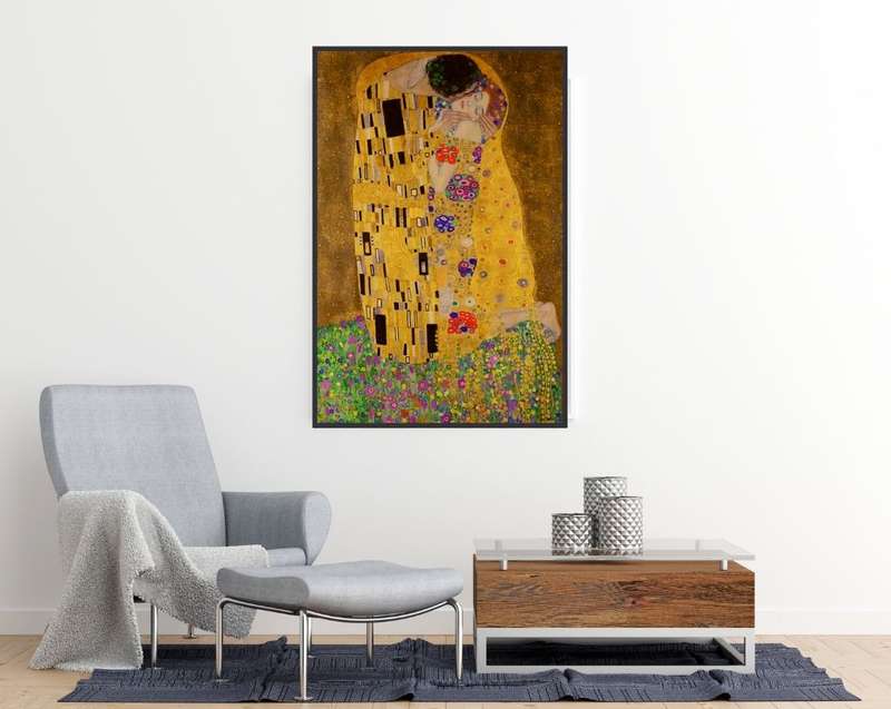 Gustav Klimt - The Kiss Poster