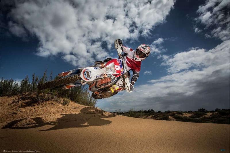 Knocked Up by Nir Amos - MotoX Sport Poster